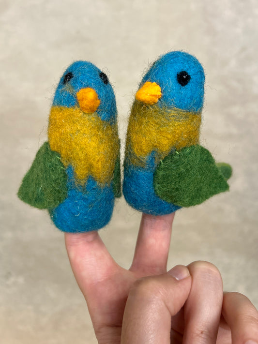 Fingerdukke fugl
