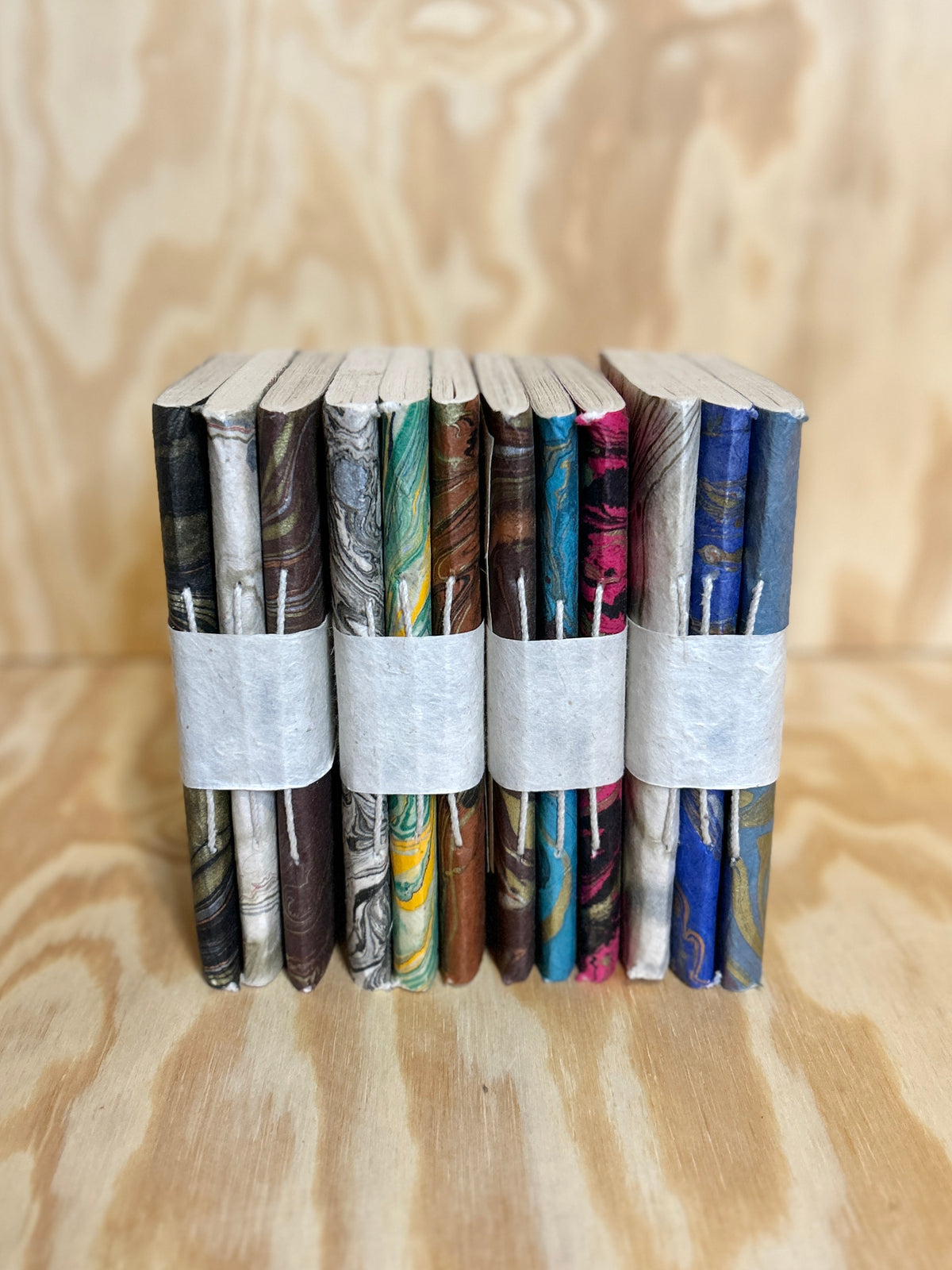 Ekata notatbok softcover A6 3-pakke