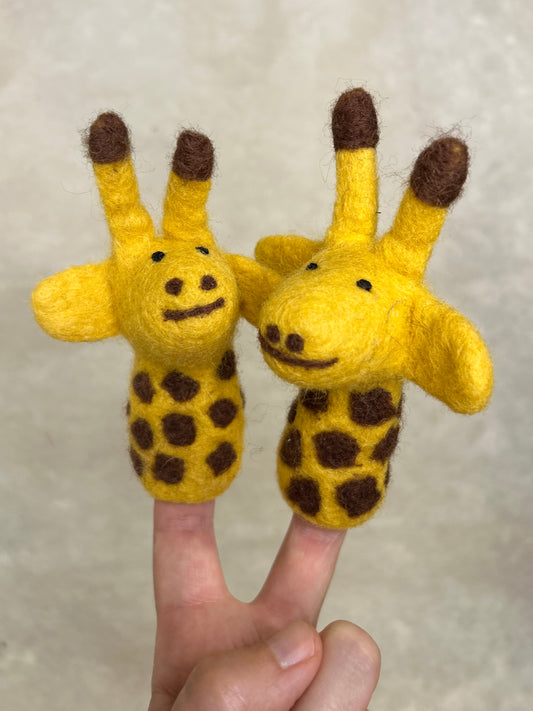 Fingerdukke giraff