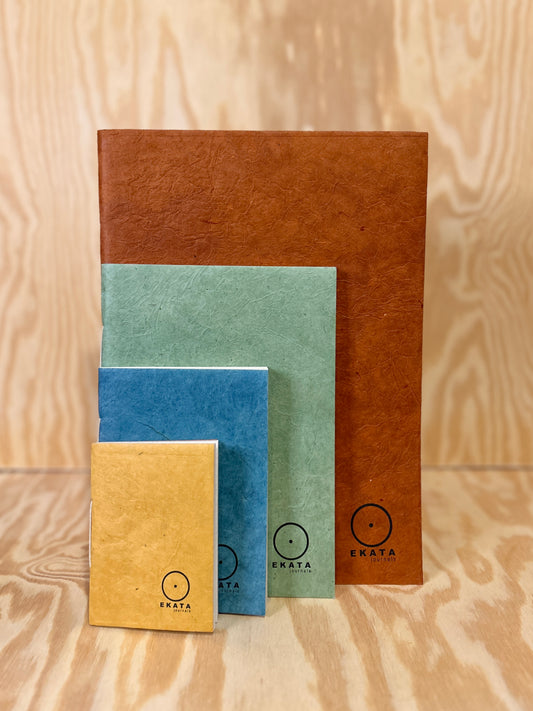Håndlaget Ekata notatbok softcover A3, A4, A5 og A6