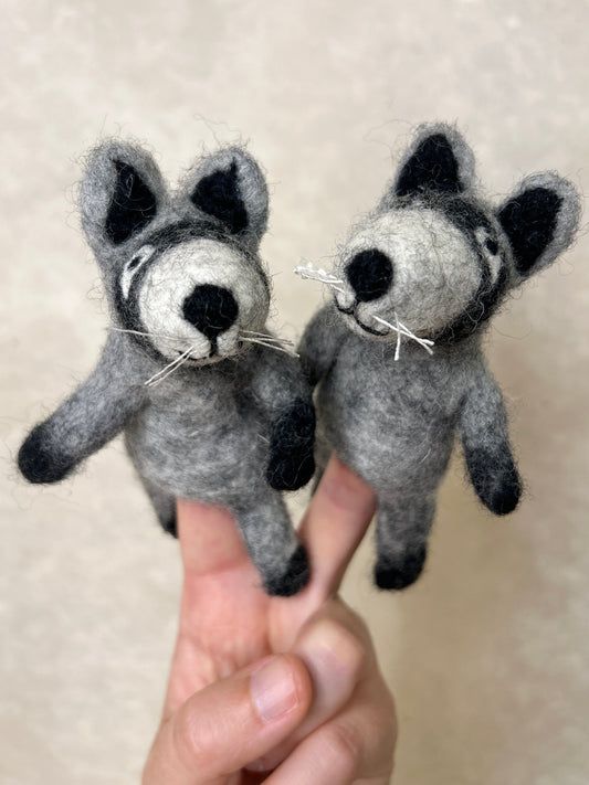 Fingerdukke vaskebjørn