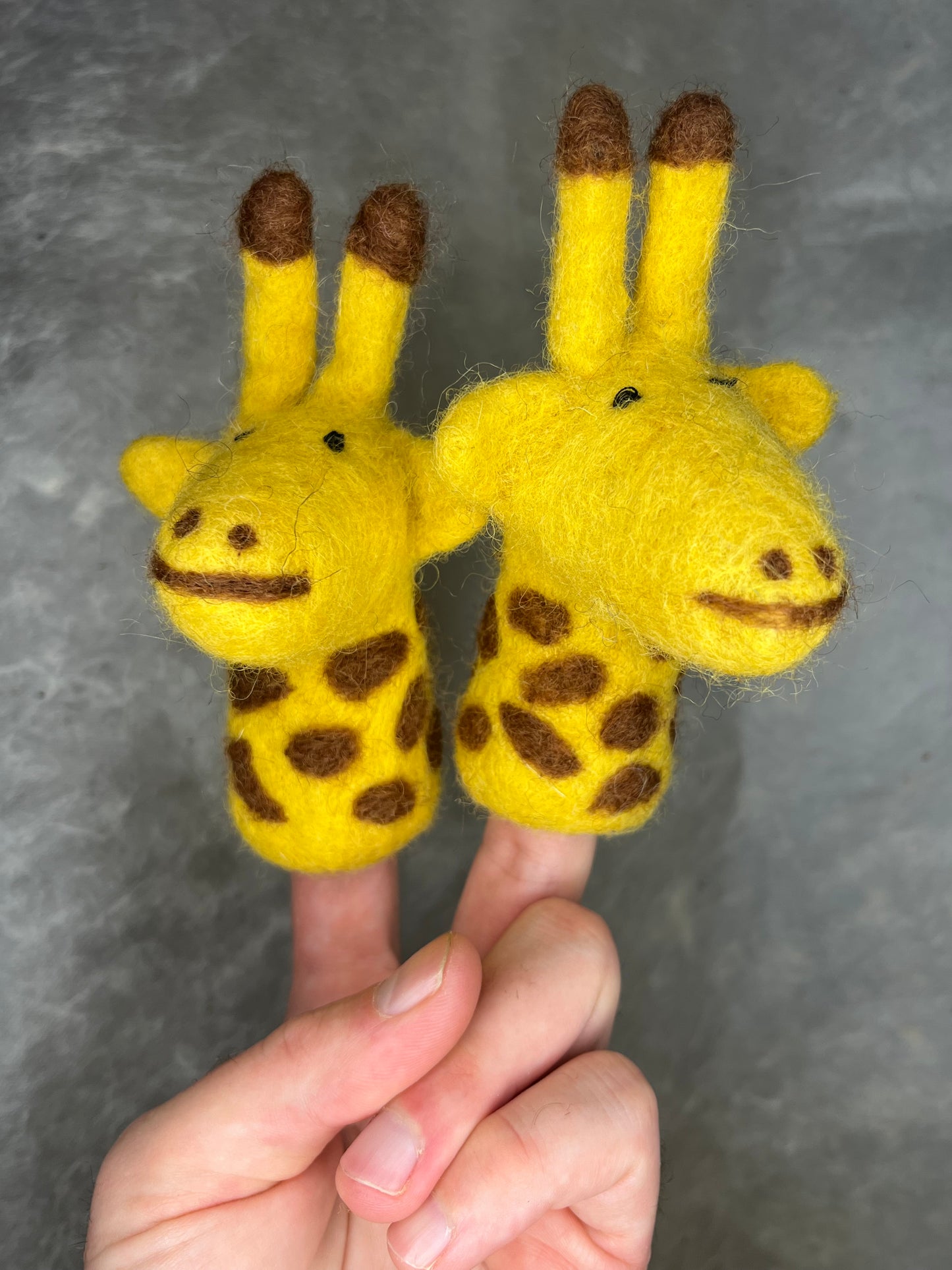 Fingerdukke giraff